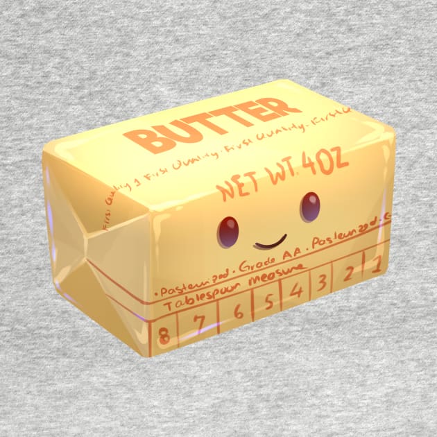 Cute Stick of Butter by Claire Lin